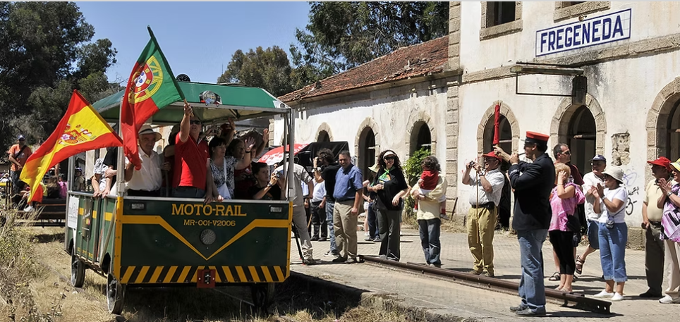 Camino de Hierro en La Fregeneda, Arribes del Duero